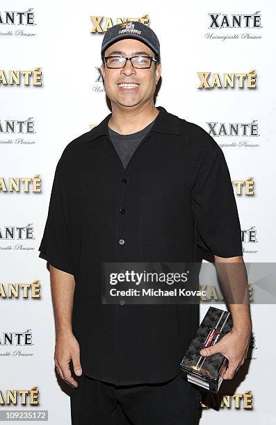 Guest attends the Grammy Xante Party with Jonas Hallberg and Ina Soltani at Private Residence on February 12, 2011 in Pacific Palisades, California.