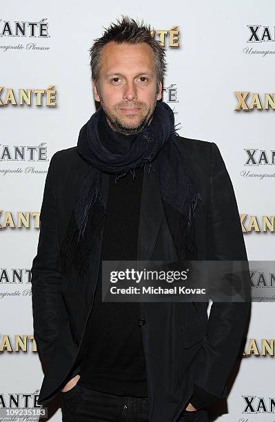 Guest attends the Grammy Xante Party with Jonas Hallberg and Ina Soltani at Private Residence on February 12, 2011 in Pacific Palisades, California.