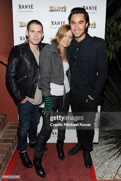 Guests attend the Grammy Xante Party with Jonas Hallberg and Ina Soltani at Private Residence on February 12, 2011 in Pacific Palisades, California.