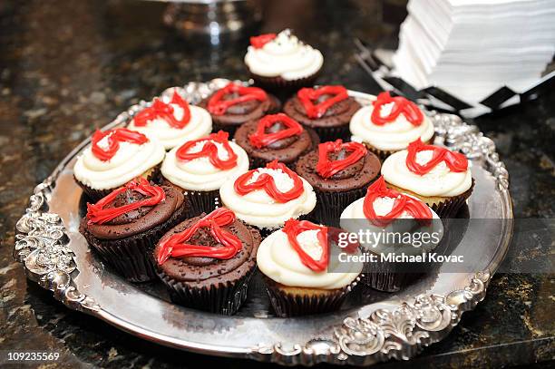 Atmosphere during the Grammy Xante Party with Jonas Hallberg and Ina Soltani at Private Residence on February 12, 2011 in Pacific Palisades,...