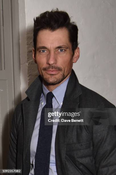 David Gandy attends the Canada Goose x Henry Poole party on January 10, 2019 in London, England.