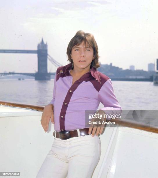 American Actor and Singer David Cassidy, .