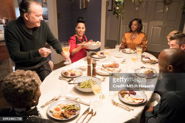 Where Are Your Parents?" - Annalise gathers everyone together for the holidays while she wrestles over a difficult decision about her future, and the...