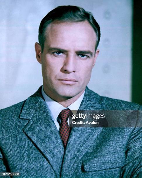 American Actor Marlon Brando, .