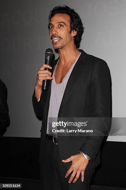 Carlos Leon attends the Miami screening of Immigration Tango at AMC Sunset Place on February 17, 2011 in Miami, Florida.