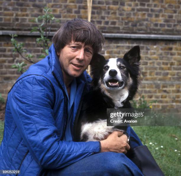 John Noakes 'blue Peter' Presenter With The 'blue Peter Dog Shep, . .