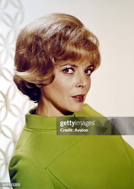 American Actress Barbara Bain.