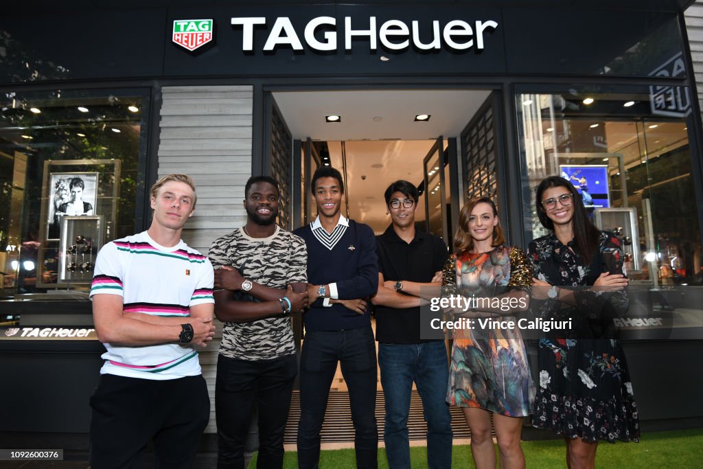 Unveiling Global Tennis Ambassadors – Tag Heuer