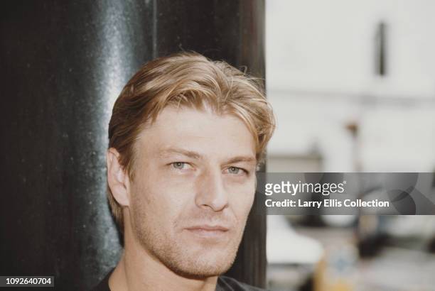 English actor Sean Bean, who plays the role of Richard Sharpe in the television drama series 'Sharpe', posed circa 1993.