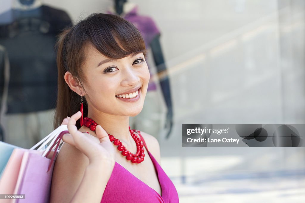 Young Woman Shopping