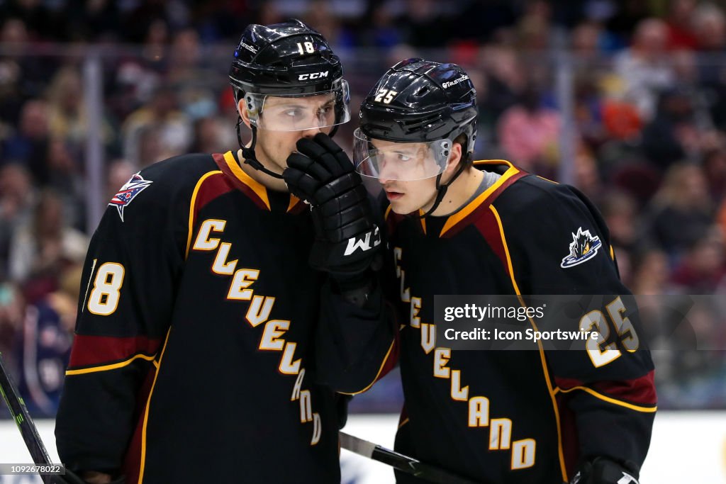 AHL: JAN 26 Chicago Wolves at Cleveland Monsters