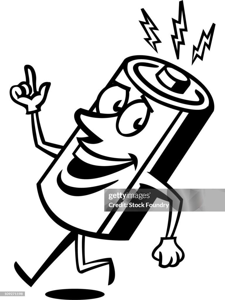 Cartoon Battery High-Res Vector Graphic - Getty Images Cartoon Battery High-Res Vector Graphic - Getty Images