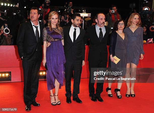 German actor Sebastian Koch, German actress Diane Kruger, director Jaume Collet-Serra, Austrian actor Karl Markovics, German actress Eva Loebau and...