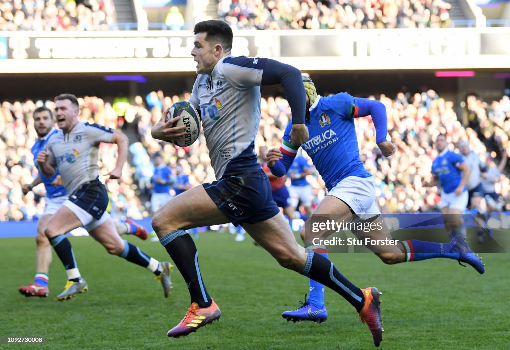 Scotland v Italy - Guinness Six Nations
