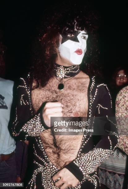 Paul Stanley of Kiss circa 1979 in New York City, New York.