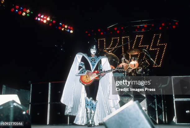 Ace Frehley of Kiss performing at 'Kiss Concert' on July 25, 1979 at Madison Square Garden in New York City, New York.