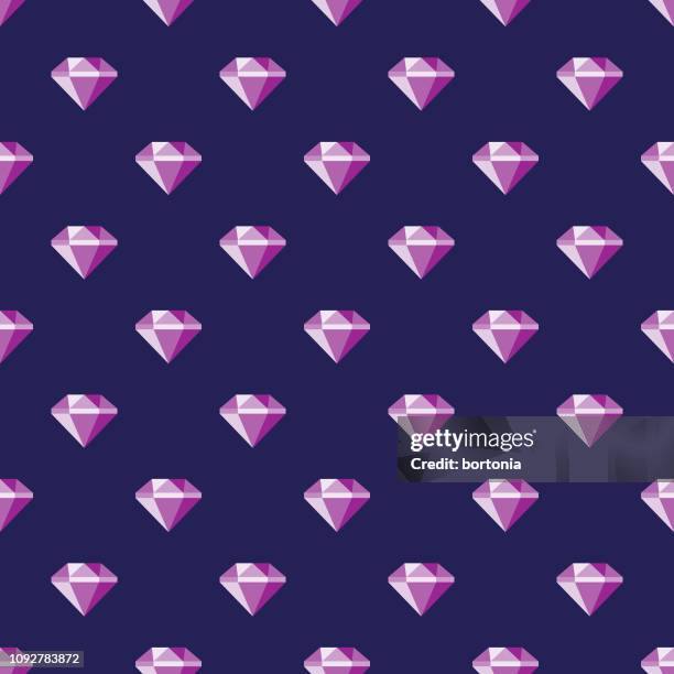 mother's day seamless pattern - diamond background stock illustrations