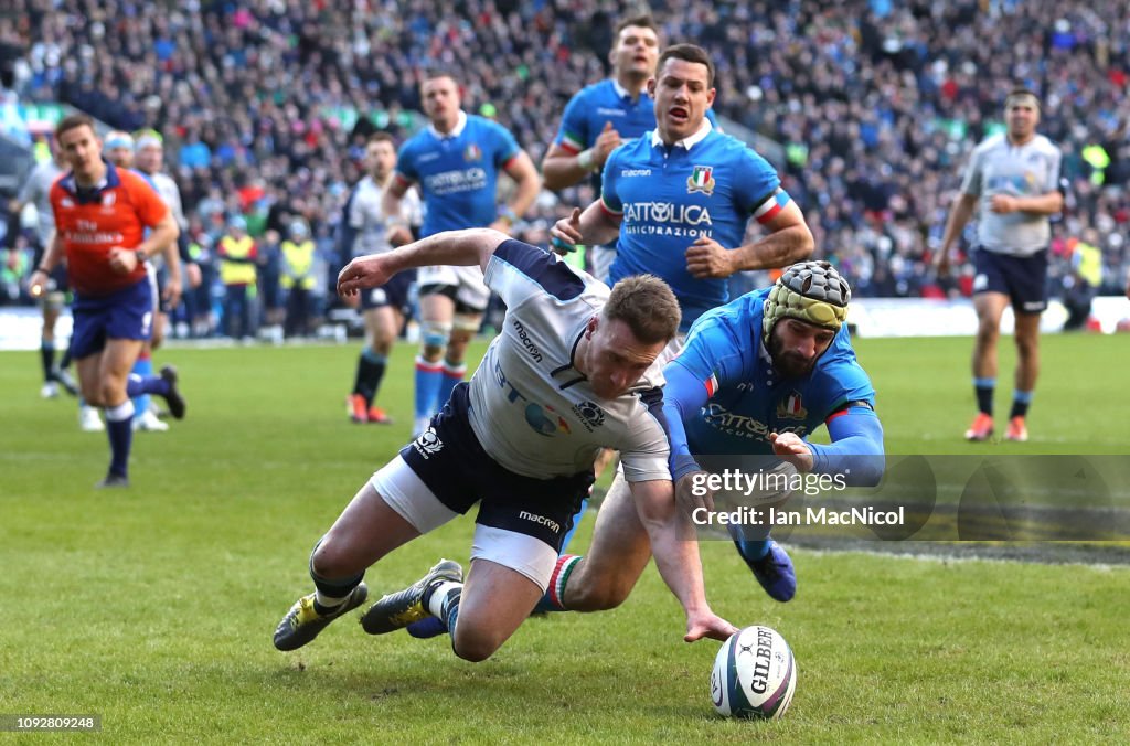 Scotland v Italy - Guinness Six Nations