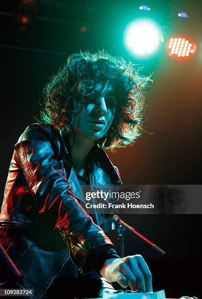 Singer Chloe Alper of Pure Reason Revolution performs live during a concert at the Postbahnhof on February 18, 2011 in Berlin, Germany.