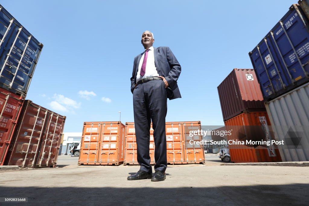 Aboubaker Omar Hadi, Chairman of Djibouti Ports & Free Zones Authority (DPFZA), at Doraleh Multi-purpose Port (DMP), Djibouti. 11JAN17 SCMP/Felix Wong