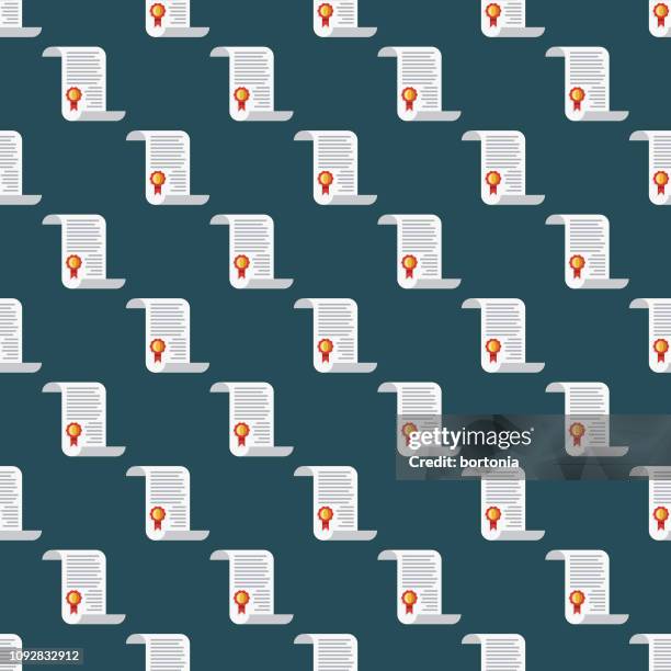 high school prom seamless pattern - high school dance stock illustrations