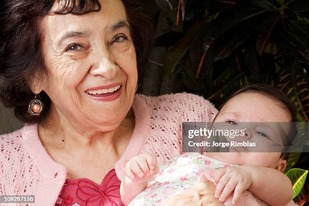 great grandmother with baby - rimblas stock pictures, royalty-free photos & images