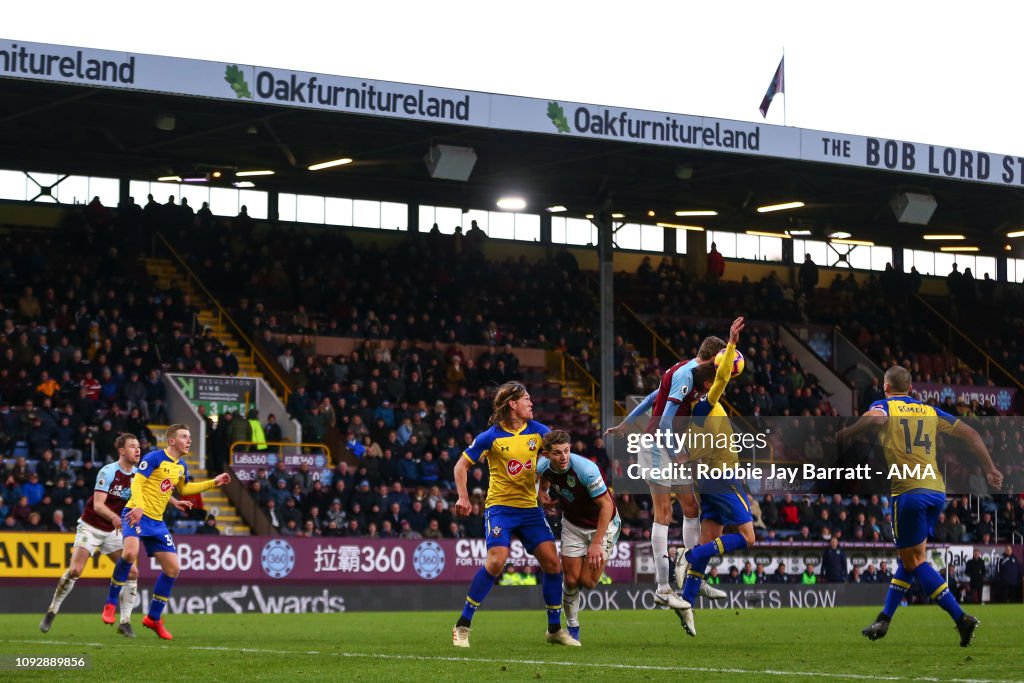 Burnley FC v Southampton FC - Premier League