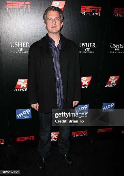 Bill Simmons hosts ESPN The Magazine after dark NBA All-Star party at MyHouse Nightclub on February 18, 2011 in Hollywood, California.