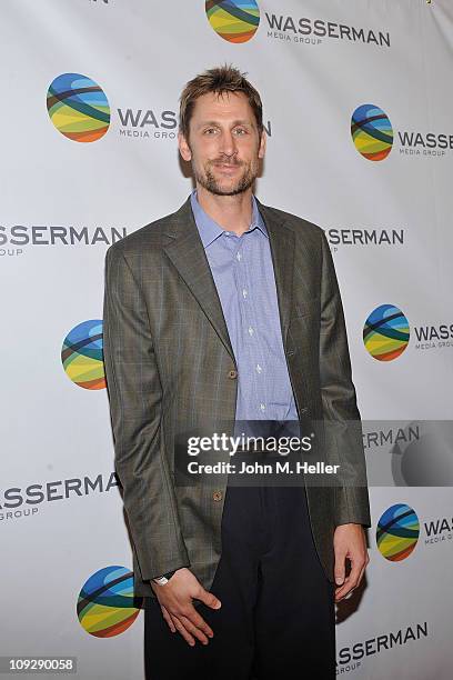 Former NBA player Brent Barry attends Pau Gasol's NBA All Star Game party at the Sunset Marquis Hotel on February 18, 2011 in Los Angeles, California.