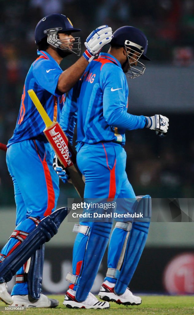 India v Bangladesh: Group B - 2011 ICC World Cup