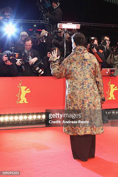 Italian actress and jury member Isabella Rossellini attends the Award Winner Photocall during day ten of the 61st Berlin International Film Festival...