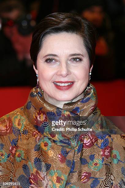 Italian actress and jury member Isabella Rossellini attends the Award Winner Photocall during day ten of the 61st Berlin International Film Festival...