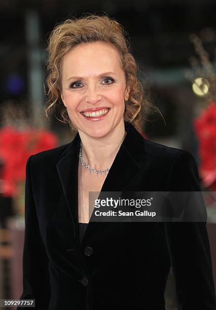 Actress Juliane Koehler attends the Award Ceremony during day ten of the 61st Berlin International Film Festival at the Berlinale Palace on February...
