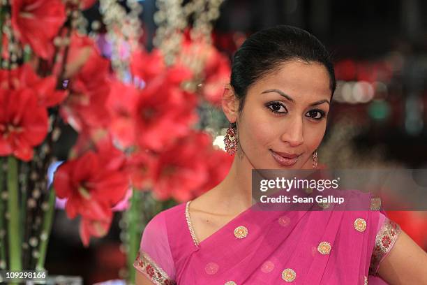 Sumitra Sarma attends the Award Ceremony during day ten of the 61st Berlin International Film Festival at the Berlinale Palace on February 19, 2011...