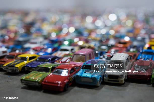 toy cars - car collection stock pictures, royalty-free photos & images