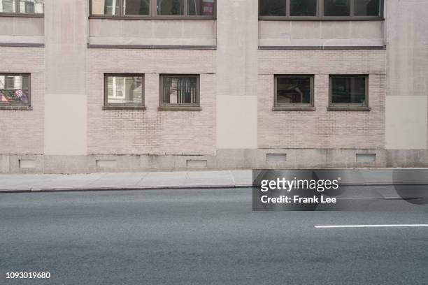 city road at morning,nyc - high street stock pictures, royalty-free photos & images