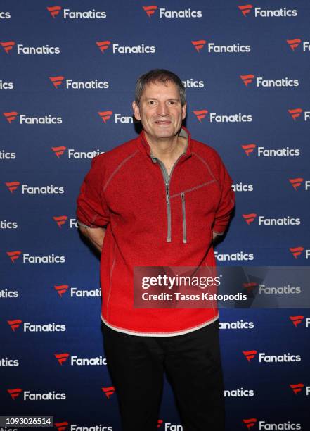 Bernie Kosar arrives at the Fanatics Super Bowl Party at College Football Hall of Fame on January 5, 2019 in Atlanta, Georgia.