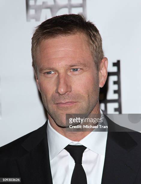 Aaron Eckhart arrives at the 61st Annual Ace Eddie Awards held at The Beverly Hilton hotel on February 19, 2011 in Beverly Hills, California.