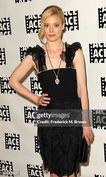 Actress Gillian Jacobs attends the 61st annual ACE Eddie Awards at the Beverly Hilton Hotel on February 19, 2011 in Beverly Hills, California.