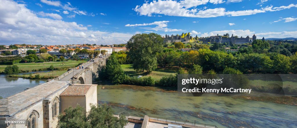 Carcassonne - daytime panorama
