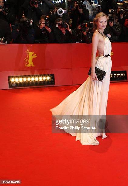 Actress Diane Kruger attends the Award Ceremony during day ten of the 61st Berlin International Film Festival at the Berlinale Palace on February 19,...