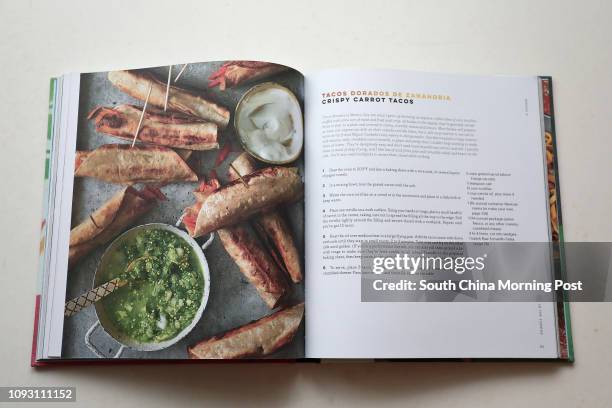 Image shows Recipe Tacos Dorados De Zanahoria Crispy Carrot Tacos from cookbook Eat Mexico. 10NOV17 SCMP / Jonathan Wong