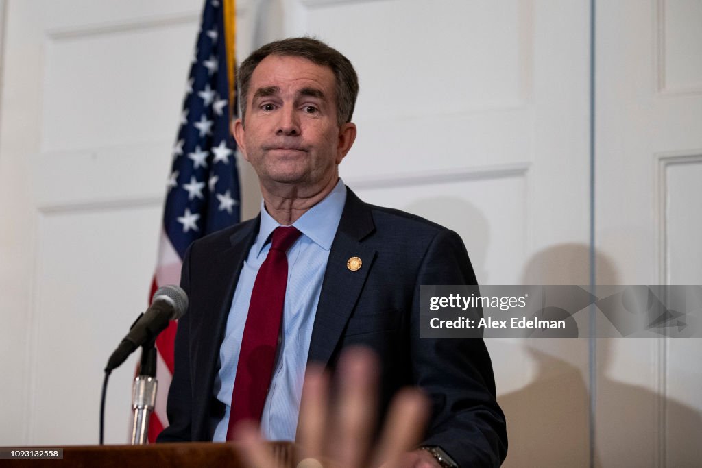 VA Governor Northam Holds Press Conference To Address Racist Yearbook Photo