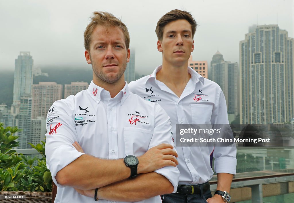 Sam Bird Formula E racing drivers Sam Bird and Alex Lynn of DS Virgin Racing ...