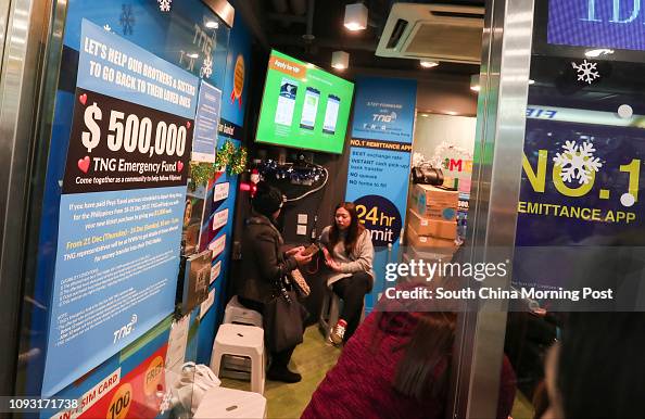 Queue In House Filipinos queue up at World Wide House in Central as the Philippine ...