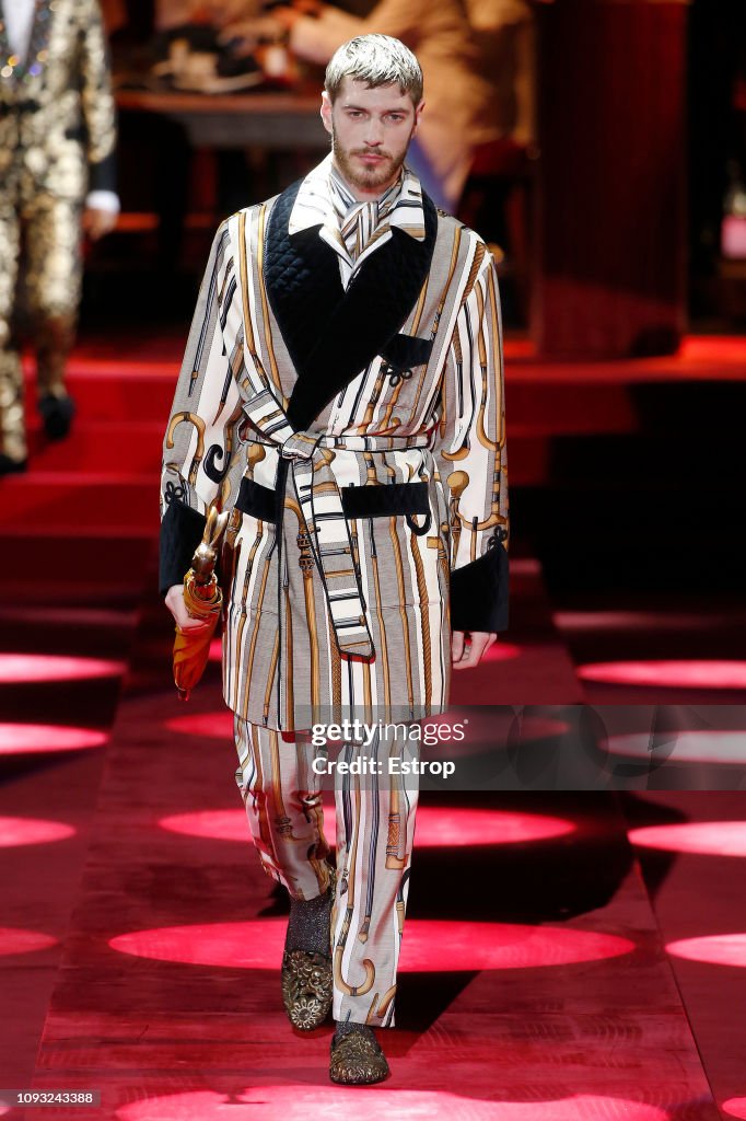 Dolce & Gabbana - Runway - Milan Men's Fashion Week Autumn/Winter 2019/20
