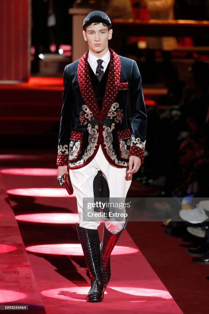 Dolce & Gabbana - Runway - Milan Men's Fashion Week Autumn/Winter 2019/20