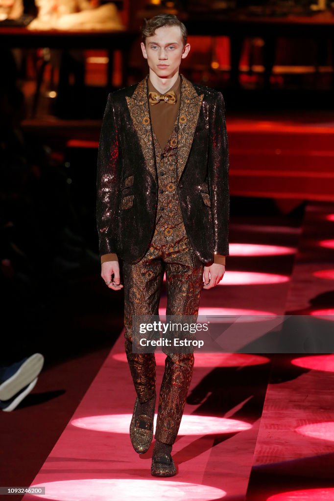 Dolce & Gabbana - Runway - Milan Men's Fashion Week Autumn/Winter 2019/20