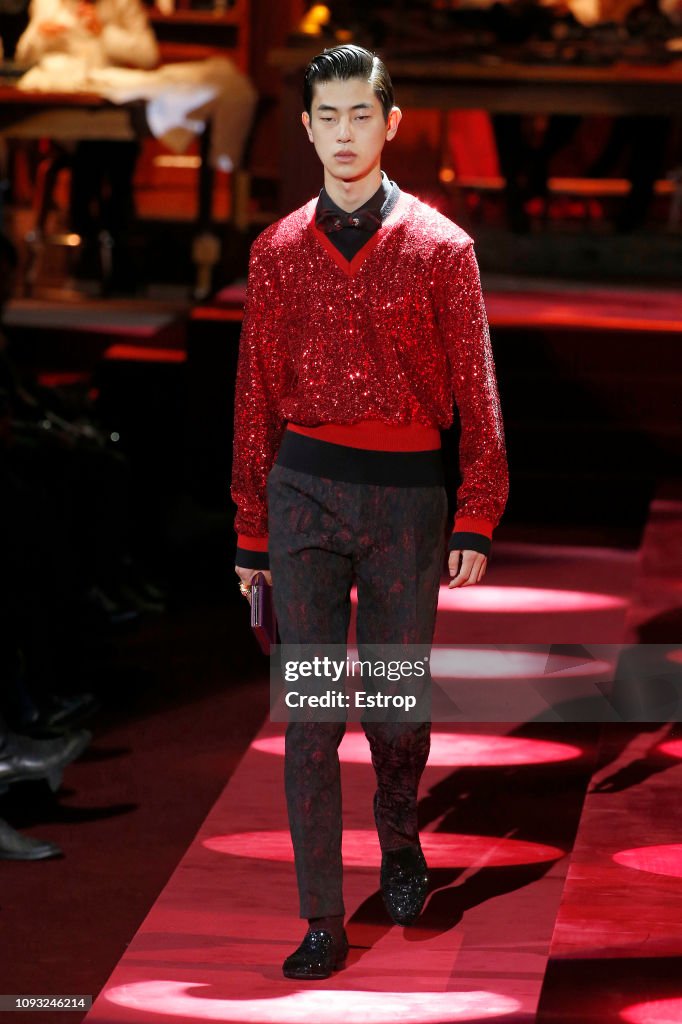 Dolce & Gabbana - Runway - Milan Men's Fashion Week Autumn/Winter 2019/20