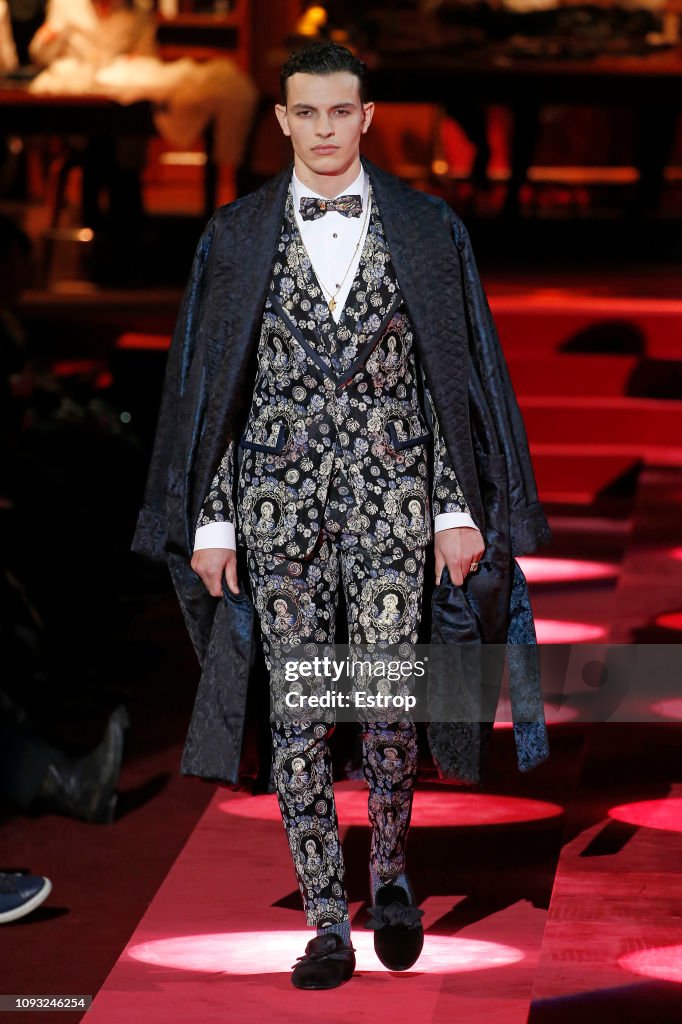 Dolce & Gabbana - Runway - Milan Men's Fashion Week Autumn/Winter 2019/20